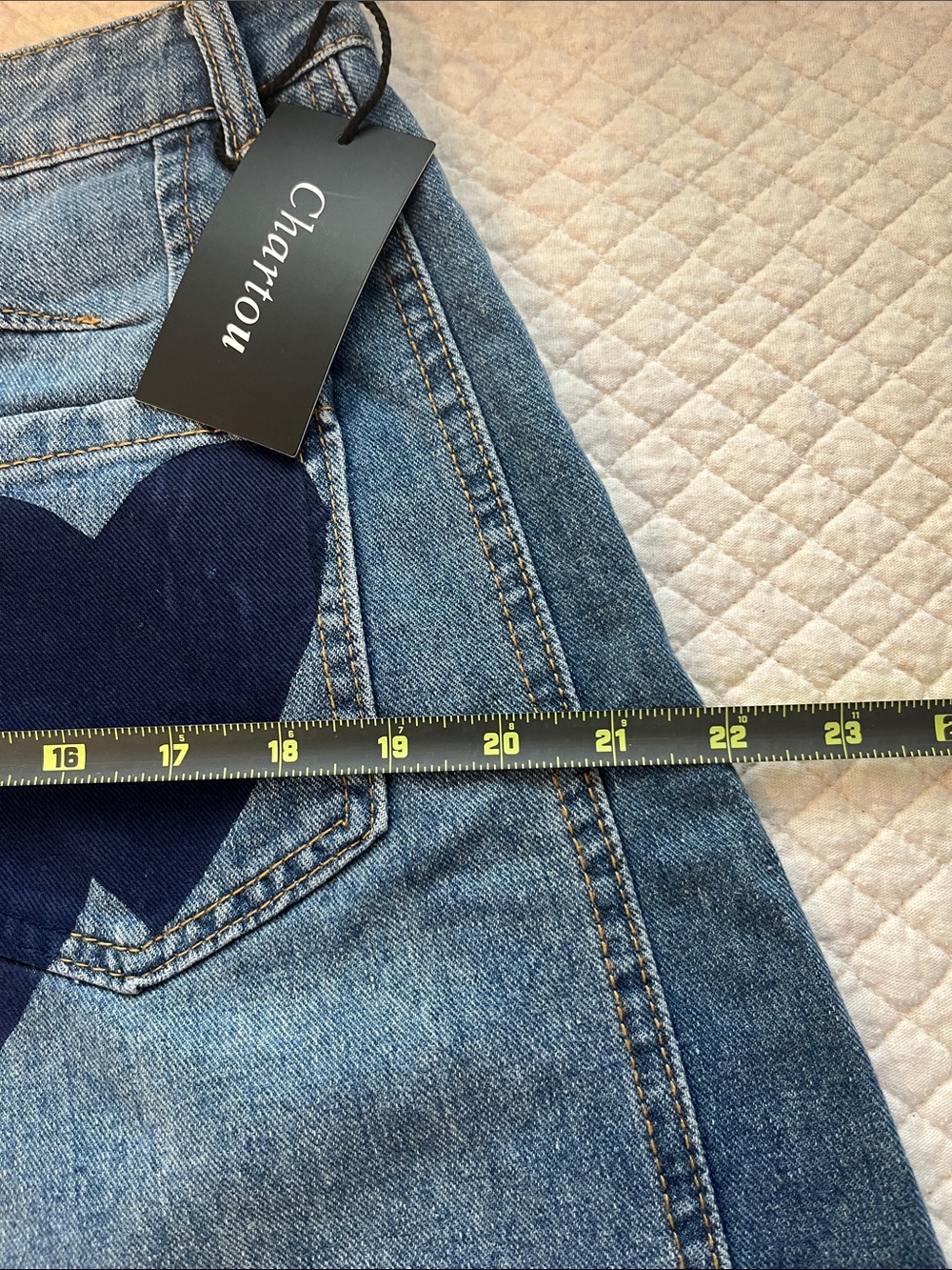 Chartou collection barel jeans. NWT. Size medium - Picture 6 of 12